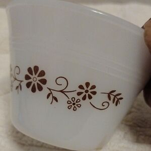 Floral Patterned White Cup